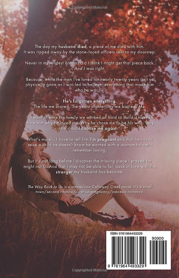 The Way Back To Us: A Small Town, Second Chance Romance by Samantha Christy