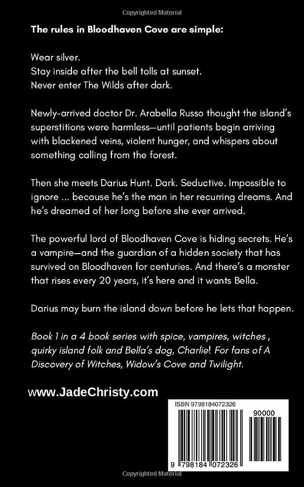 Secrets of Bloodhaven Cove: A Vampire Romantasy (Bloodhaven Cove Series) by Jade Christy