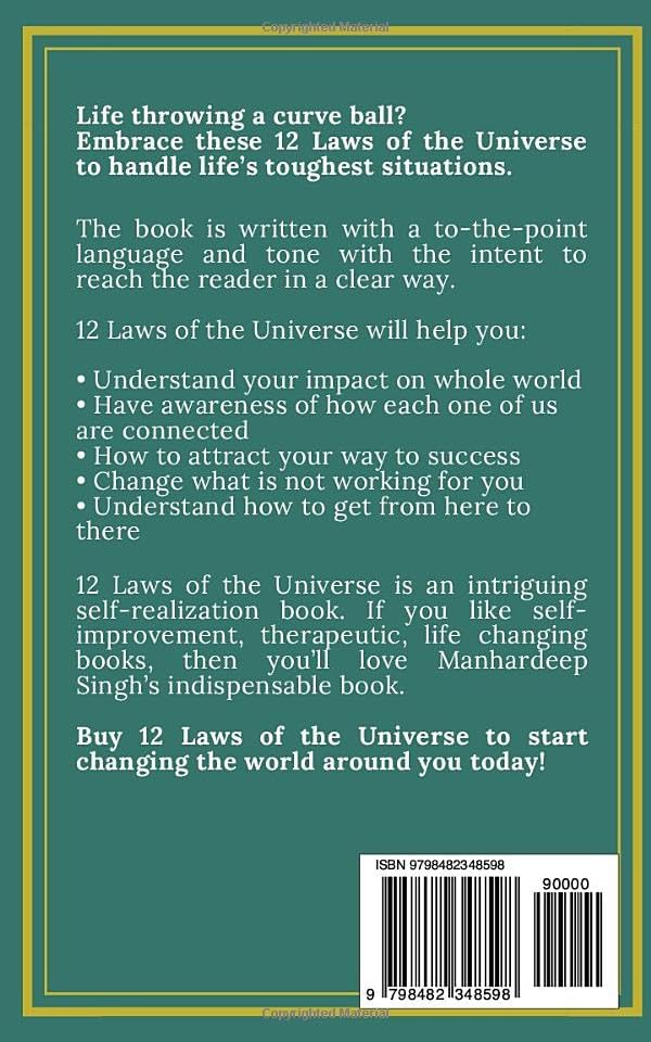 12 Laws of the Universe by Manhardeep Singh