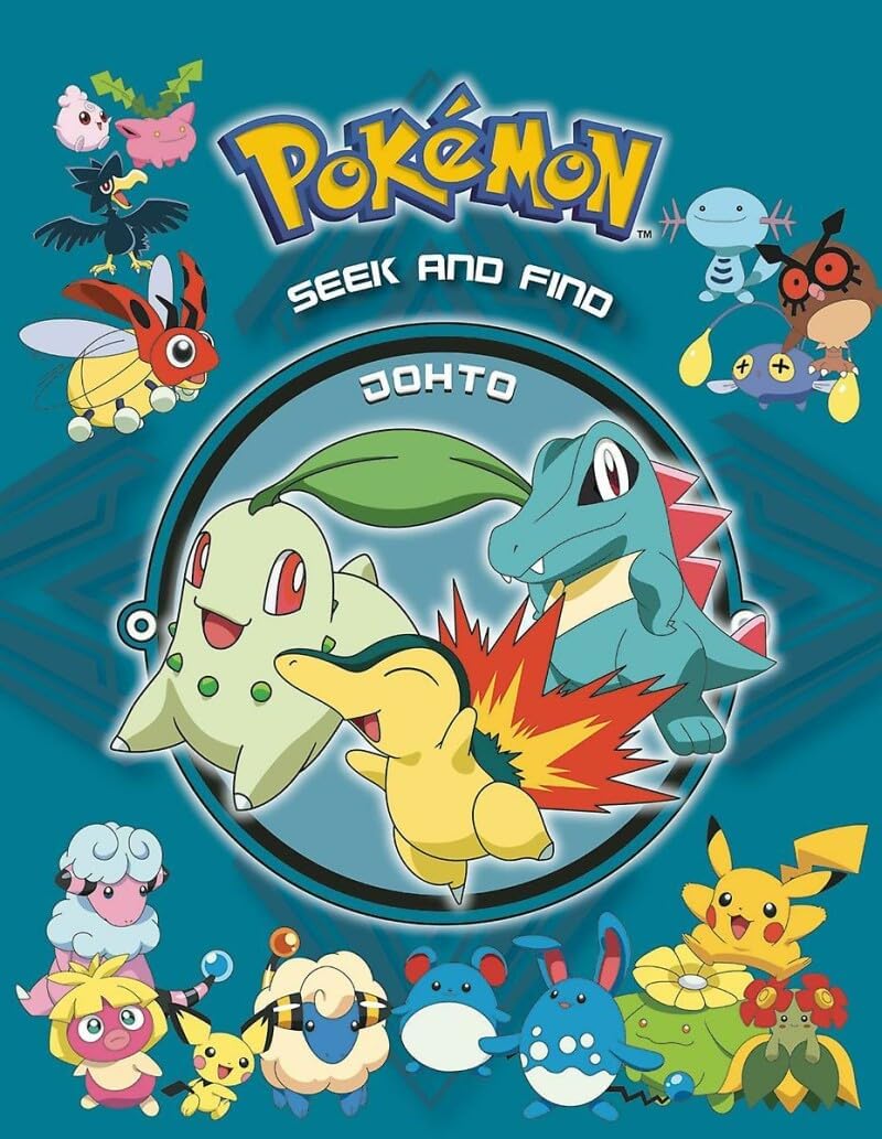 Pokémon Seek and Find: Johto: Johto by Shogakukan
