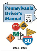 Pennsylvania Driver's Manual: (2024- 2025): Learners Permit Study Guide & Exam Workbook, 184 Questions & Answers - Full Size (8.5'' x 11") - DMV Handbook Learner’s Permit Study Guide by State of Pennsylvania