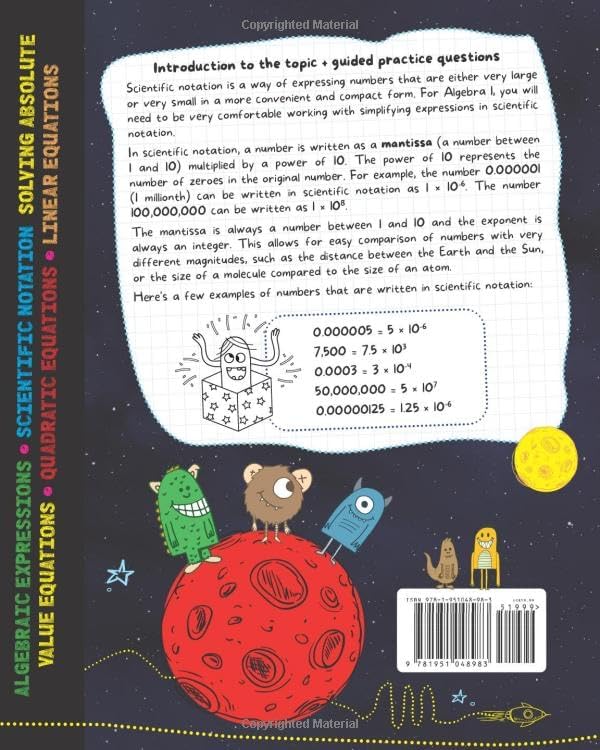 Math Practice Workbook: ALGEBRA 1: 2000+ Questions You Need to Kill in High School by Brain Hunter Prep (Algebra 1 Workbooks Series) by Brain Hunter Prep