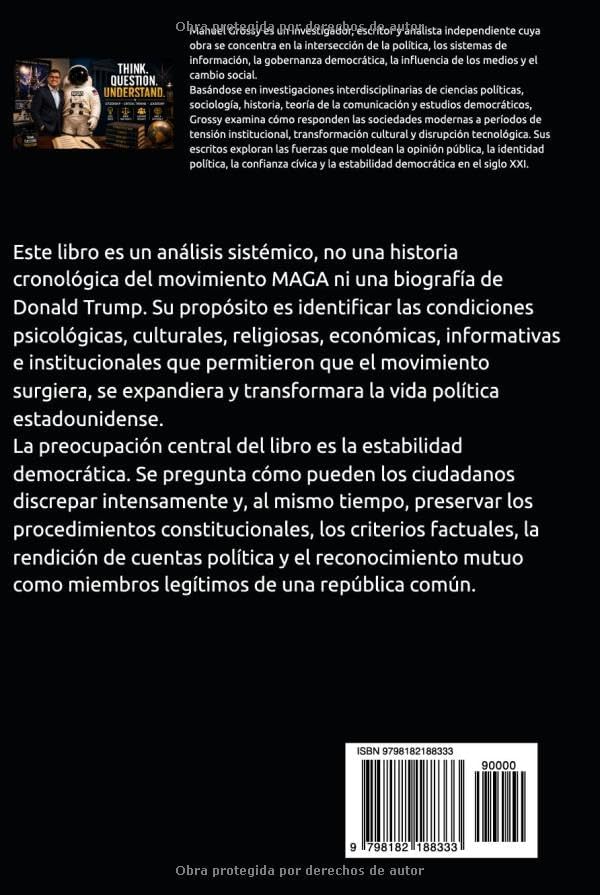 El Fenomeno Maga: Un análisis sistémico de la información, la identidad y la estabilidad democrática (Spanish Edition) by Manuel Grossy