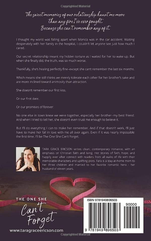 The One She Can't Forget (Second Chance Fire Station) by Tara Grace Ericson