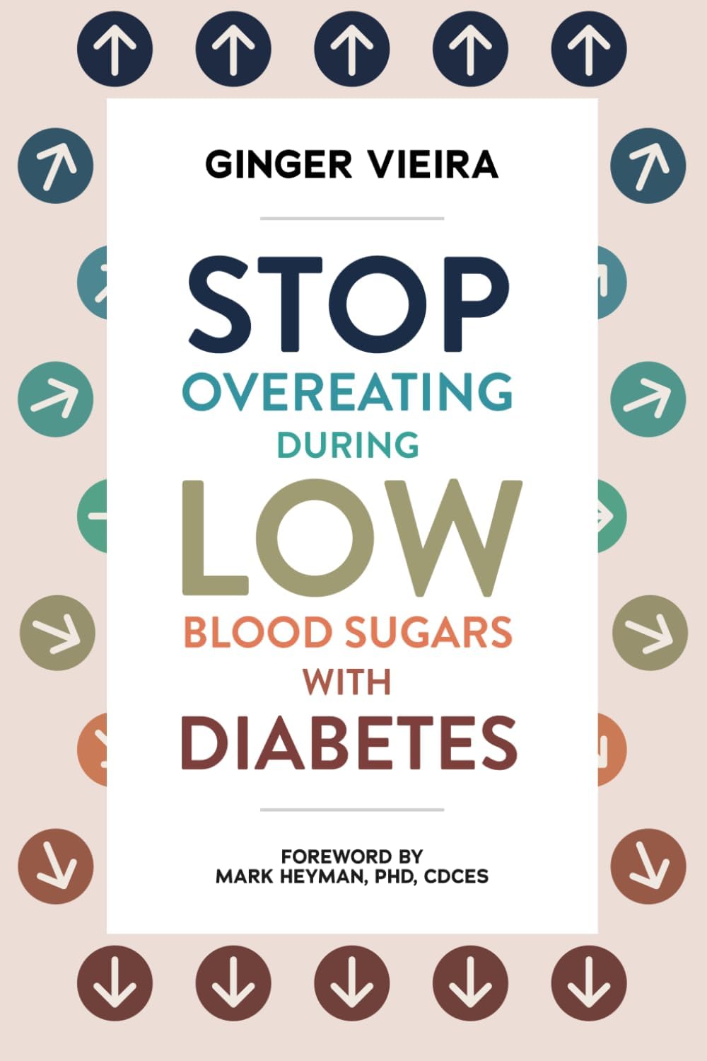 Stop Overeating During Low Blood Sugars with Diabetes: Learn how to manage hypoglycemia with type 1 and type 2 diabetes by Ginger Vieira