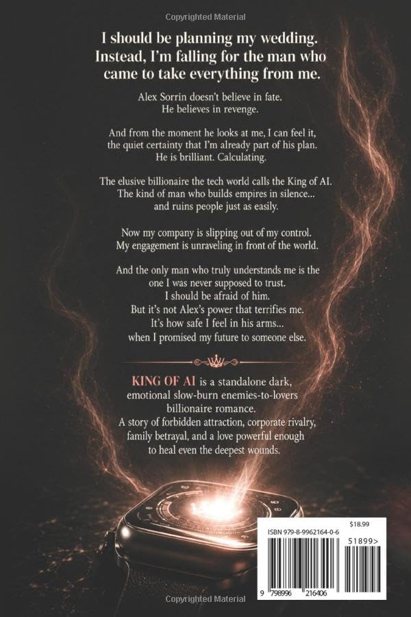 King of AI: An Enemies-to-Lovers Dark Billionaire Romance by Lucie Benton