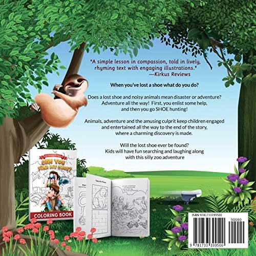Can You Find My Shoe?: A Zoo Adventure for Ages 3-7 (Just for Fun) by Patty Lennox