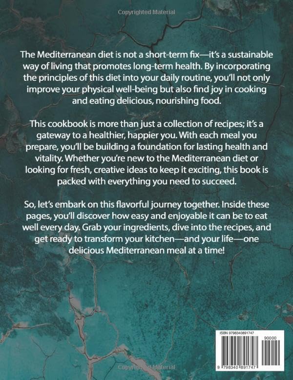 Quick Mediterranean Diet Cookbook for Beginners: 2000 Days Recipes of Healthy, Budget-Friendly Meals, Enjoy Delicious and Nutritious Dishes with a 30-Day No-Stress Meal Plan by Sarah Lockman