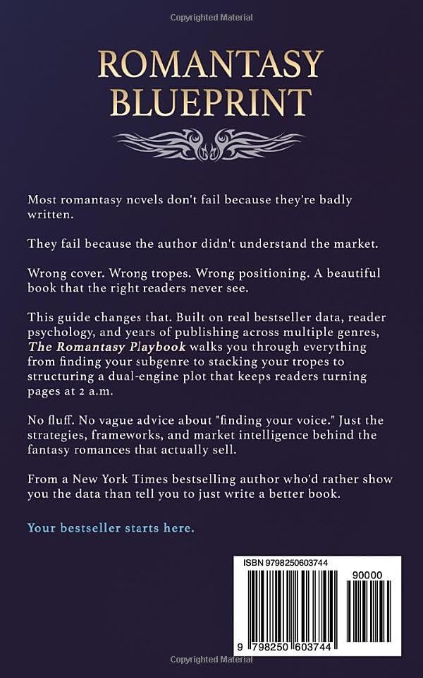 The Romantasy Blueprint: How to write fantasy romance that hooks readers and tops the charts (Own Your Genre) by Catherine Riley