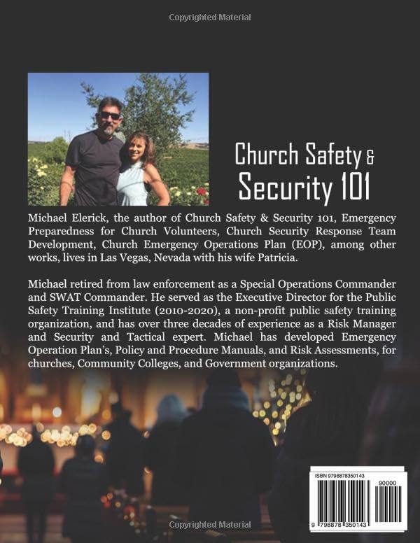 Church Safety Security 101 Guidebook: Foundational Steps Toward Creating a Church Safety & Security Program by Michael Elerick