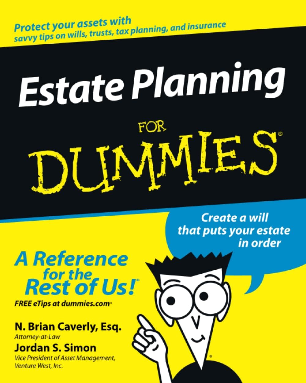 Estate Planning For Dummies (For Dummies Series) by N. Brian Caverly