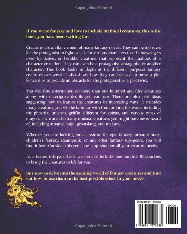The Writer's Guide to Mythical Creatures (Writing Fantasy) by C. J. Solomon