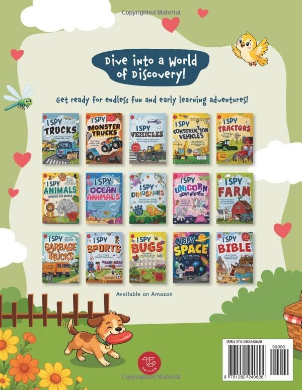 I Spy Father’s Day: Celebrate Dad & Discover All the Amazing Things He Does! A Cute Father's Day Gift from Son or Daughter (I Spy Books for Toddlers) by Marlies Larch