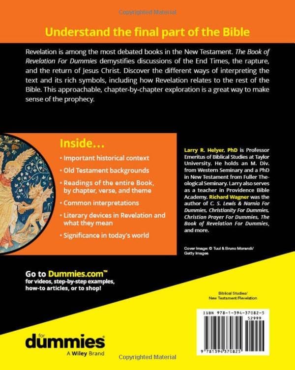 The Book of Revelation For Dummies by Larry R. Helyer