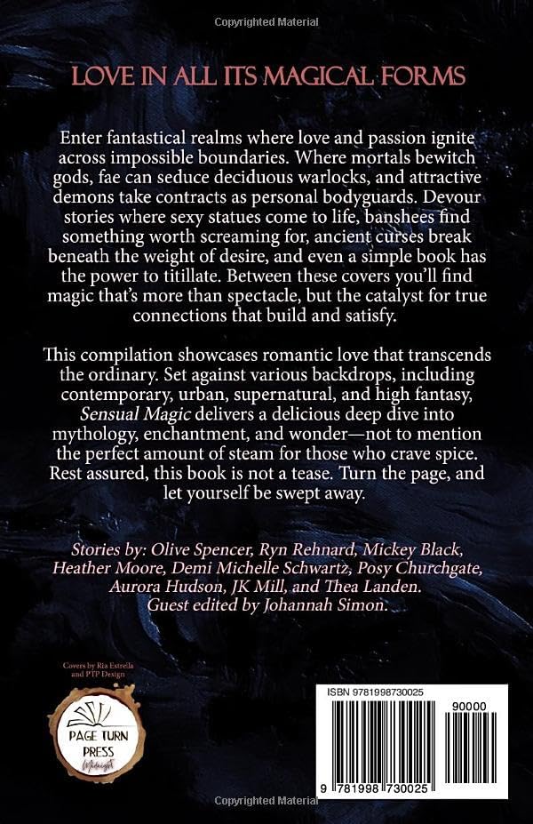 Sensual Magic: Spicy & Magical Romantasy Tales by Page Turn Press