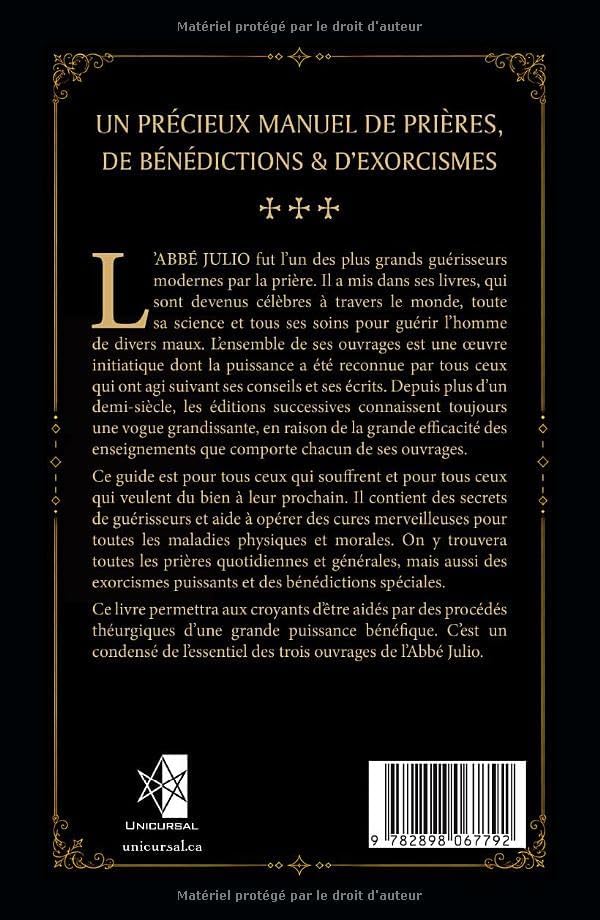 Petits Secrets Merveilleux: Pour aider à la guérison de Toutes les Maladies Physiques et Morales (French Edition) by Abbé Julio