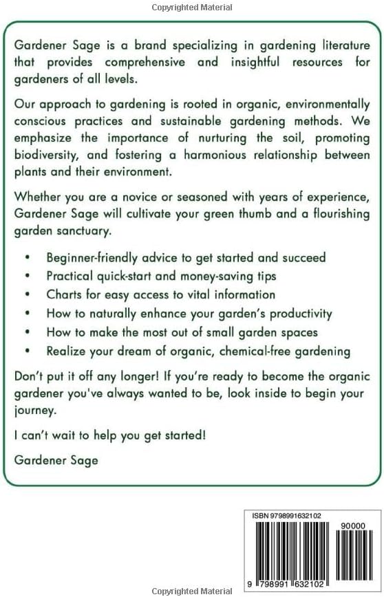 Companion Planting for Beginners: Your Guide to Easily Introduce Natural Pest Controls, Improve Soil Health, and Enjoy an Abundance of Organic Vegetables, Even for the First-Time Gardener by Gardener Sage
