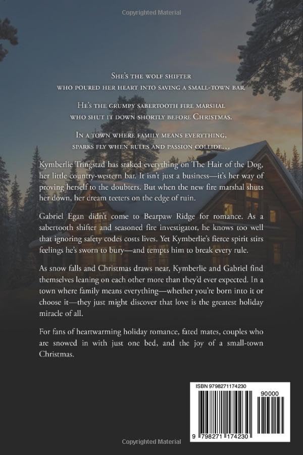 Frostbite & Mistletoe: A small-town Christmas shifter romance with enemies-to-lovers sparks and fated mates magic (Bearpaw Ridge Firefighters) by Ophelia Sexton