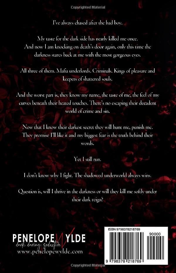 Her Dark Mafia Villains: A Dark Mafia Enemies to Lovers Reverse Harem Romance by Penelope Wylde