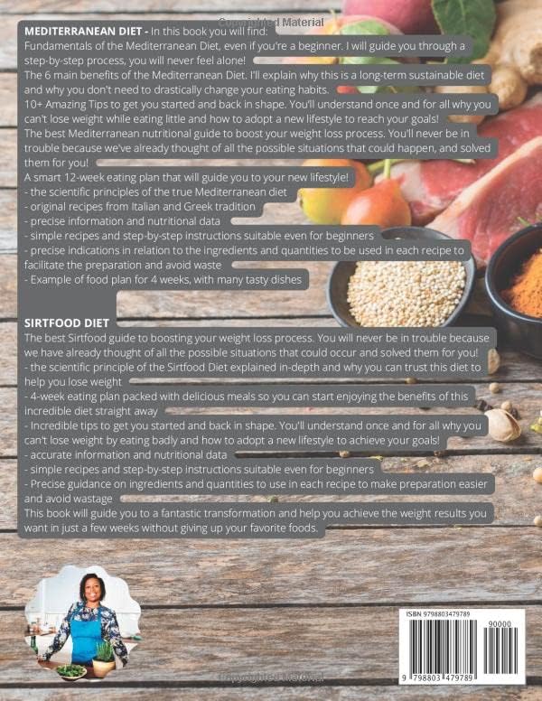 Mediterranean and Sirtfood Diet for Beginners: The Complete Box Set for Healthy Living and lose wheight by Elena Wheatly