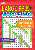 Large Print Word-Finds Word Search Puzzle Book by Kappa Books Publishers