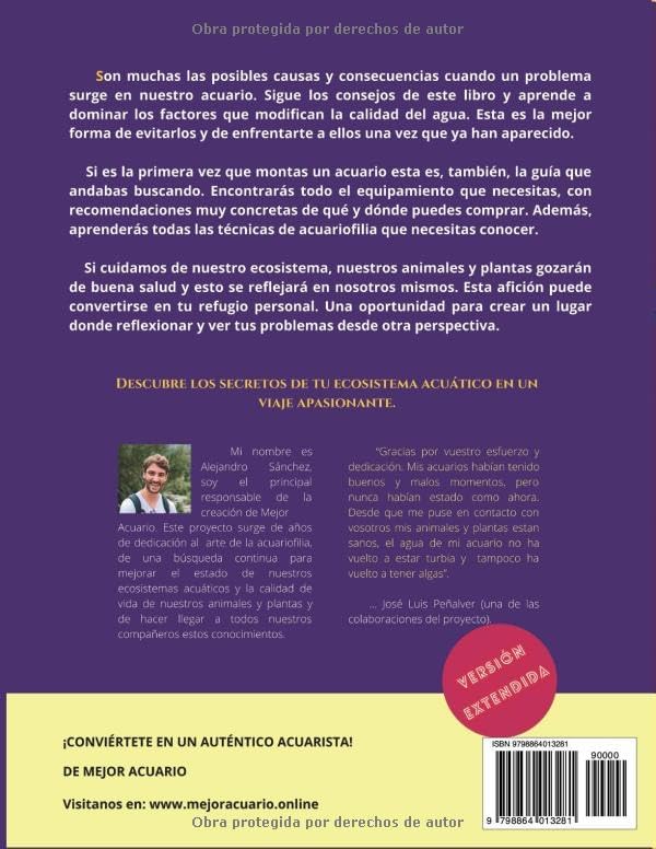 ¡CONVIÉRTETE EN UN AUTÉNTICO ACUARISTA!: La Guía Completa del acuario de agua dulce (Spanish Edition) by Alejandro Sánchez Martínez