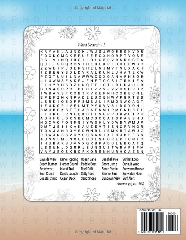 Summer Word Search: 2500 Large Print Summer Word Search Puzzle Book Find. 2500 Summer Themed Words For Adults Teens Seniors And All The Family To ... Seniors Teens And All The Family To Enjoy.) by Mr IQ