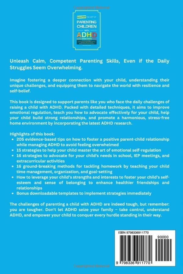 Master the Art of Parenting Children with ADHD: 51 Stress Free Strategies to Promote Emotional Regulation, Boost Social Skills, Advocate for School Success, and Enhance a Harmonious Home Environment by Shannon Snyder