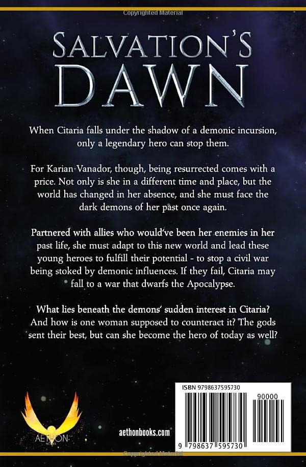Salvation's Dawn: An Epic Fantasy Saga (Eve of Redemption) by Joe Jackson