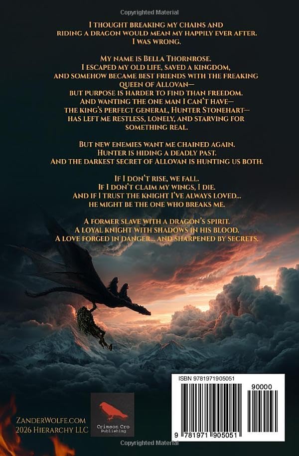 Knight in Secret Shadow: A Dragon Rider Romantasy (Emberveil Empire) by Zander Wolfe