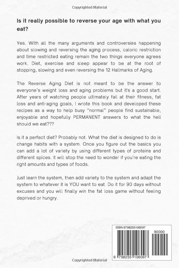 The Reverse Aging Diet by Robyn Littlewood