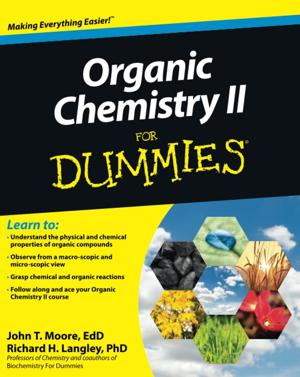 Organic Chemistry II For Dummies (For Dummies Series) by John T. T. Moore