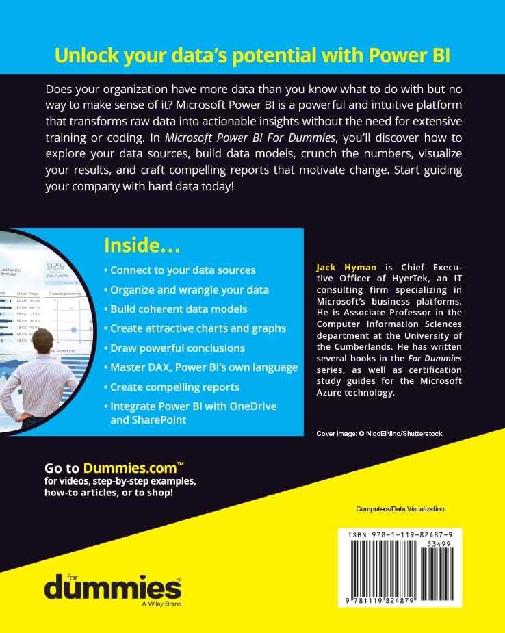Microsoft Power BI For Dummies by Jack A. Hyman