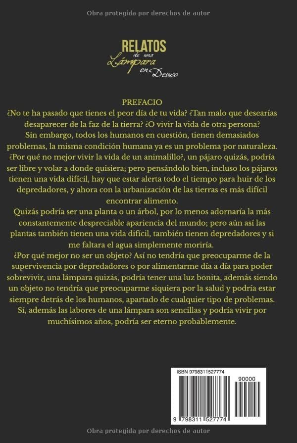 Relatos de una lámpara en desuso (Spanish Edition) by David J. Porras
