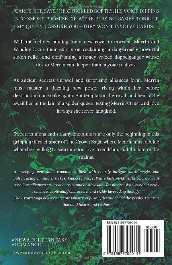 A Crown of Felling: A Romantasy of Forbidden Magic and Fierce Queens (The Crown Saga: Forbidden Queen x Knight Romantasy) by Brindi Quinn