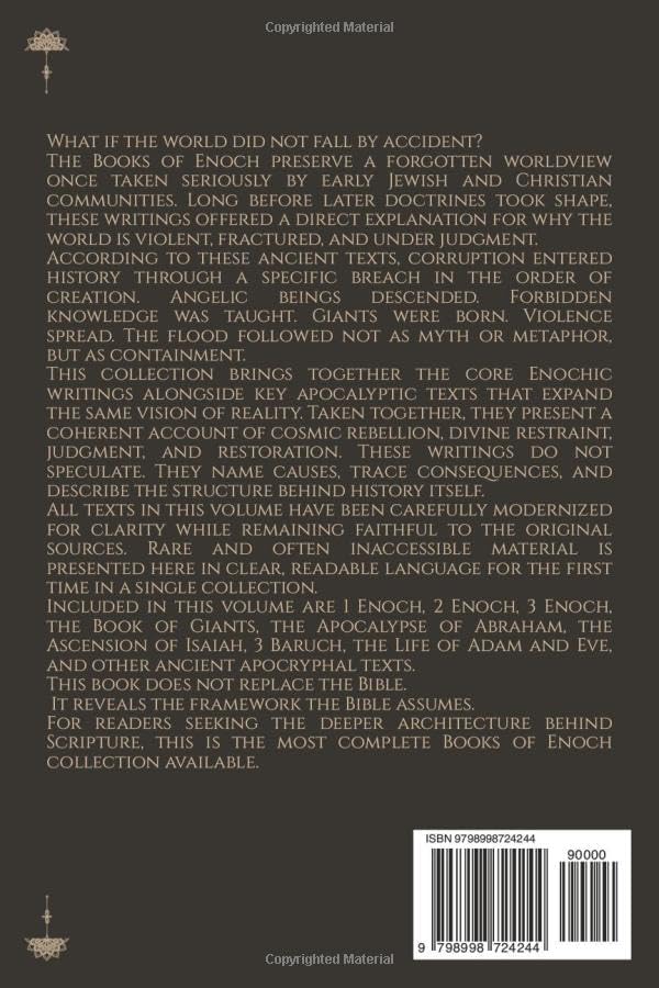 The Complete Books of Enoch Collection: Fallen Angels, Giants & the Origins of the World: 1 Enoch, 2 Enoch, 3 Enoch and a Collection of Ancient Apocryphal Texts, Illustrated Edition by Various Ancient Authors