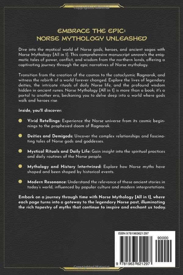 Norse Mythology [All-in-1]: The Epic Saga of the Gods, Goddesses, Heroes, and Creatures in Ancient Northern Legends. Discover the Tales of Origin, Beliefs, & Myths in Nordic Folklore by Magnus Borgerson