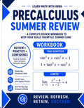 PreCalculus Summer Review Workbook: Avoid the Summer Slide with Targeted Practice and Step-by-Step Solutions (Summer Review | USA Math Series) by Learn Math with Anna