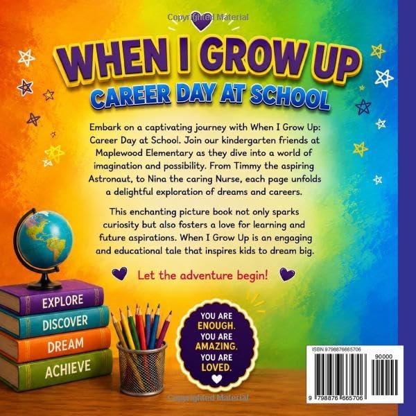 When I Grow Up: Career Day at School - Introduction to Career Book For Kids (Dream Big Career Series for Kids) by Althea Hurlock