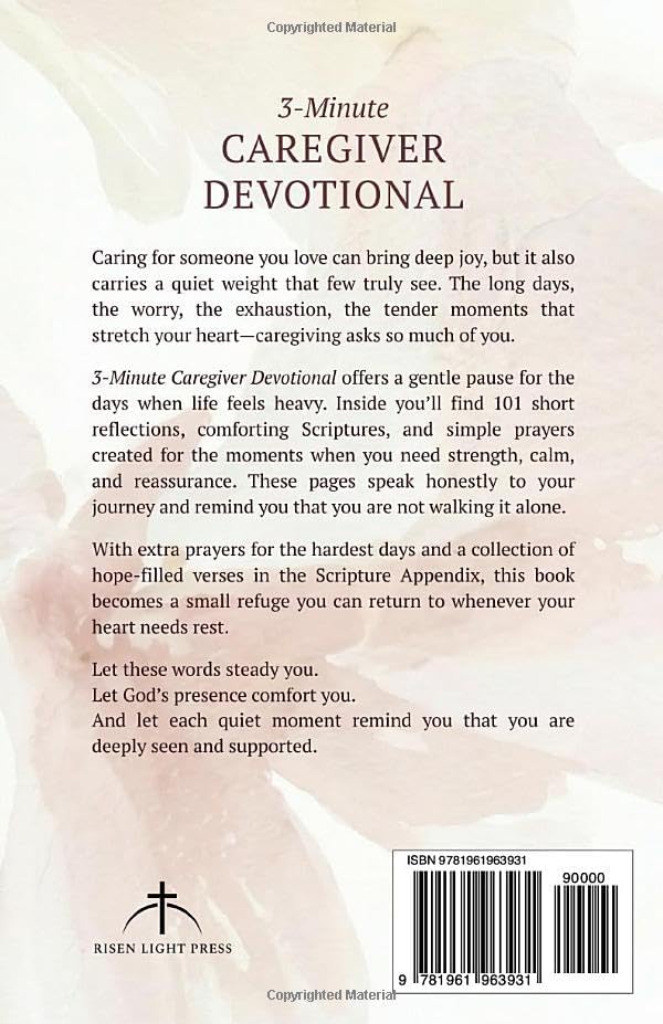 3-Minute Caregiver Devotional: Daily Hope and Comfort When Life Feels Heavy by Taylor Ellis
