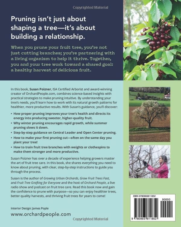 Fruit Tree Pruning: The Science and Art of Cultivating Healthy Fruit Trees (The Complete Fruit Tree Grower’s Collection) by Ms Susan Poizner