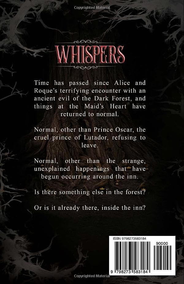 Whispers: A Fantasy Horror Romance (Inn the Forest Book Two) by Abby Auburn
