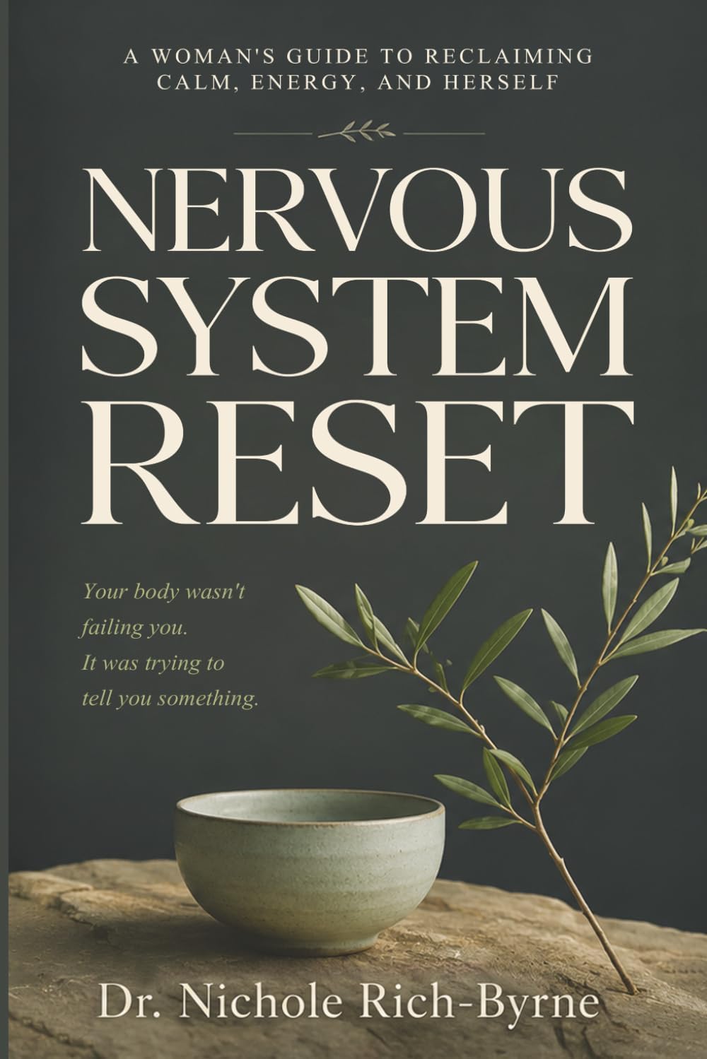 Nervous System Reset: A Woman's Guide to Reclaiming Calm, Energy, and Herself by Dr. Nichole Rich-Byrne