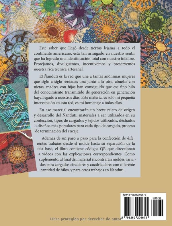 MANOS PARAGUAYAS: Manual para el aprendizaje del Ñanduti (Spanish Edition) by Gisele Baddouh