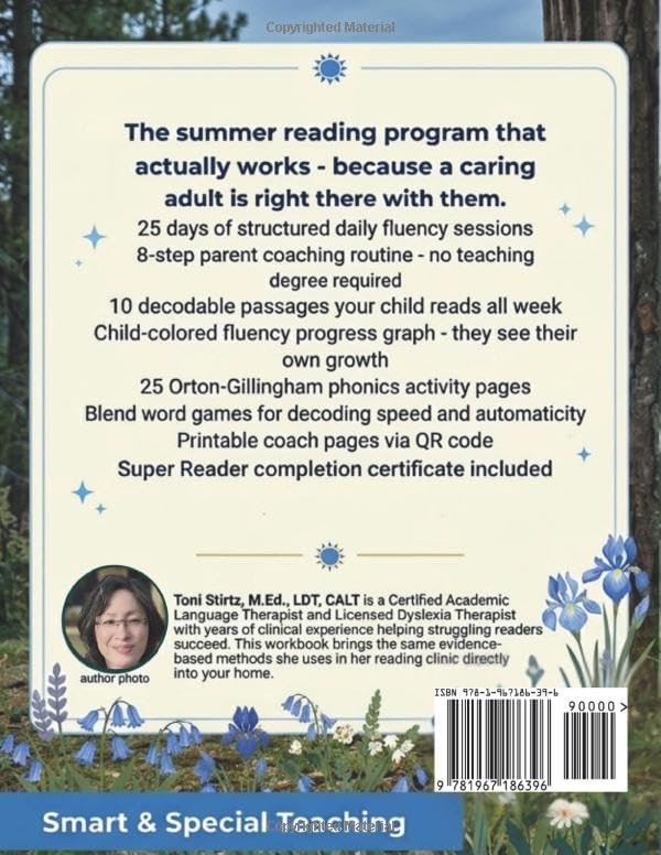 Summer Reading Fluency Workbook: Second Grade·to Third Grade Science of Reading · Ages 7-9 (Increasing Reading Fluency) by Toni Stirtz