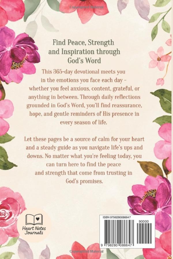 Daily Devotional for Women: 365 Days of Christian Devotions to Find Inspiration, Peace, and Strength Through God’s Word by Cindi Glow