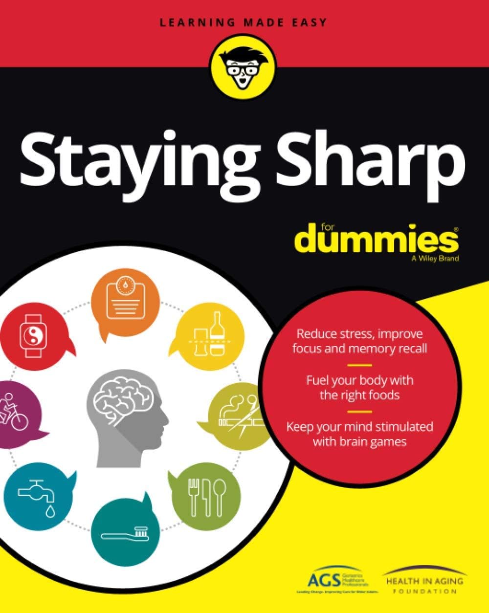 Staying Sharp For Dummies by American Geriatrics Society (AGS)