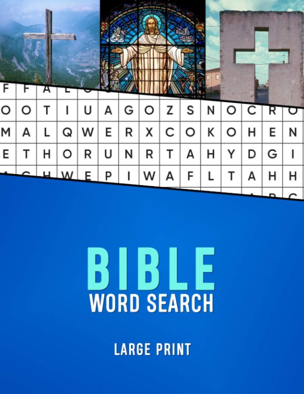 Bible Word Search Large Print: A Christian wordsearch for seniors with Dementia and Alzhiemers | Christianity word finder puzzle book for the elderly ... and memory loss game (Large Print Wordsearch) by Dementia Activity Studio
