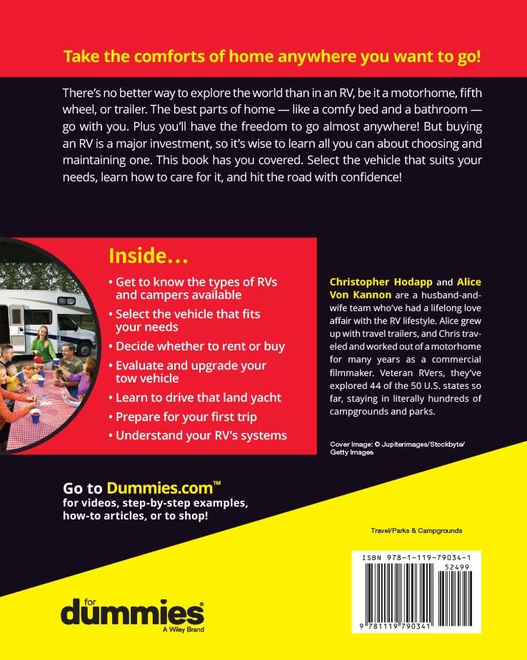 RVs & Campers For Dummies by Christopher Hodapp
