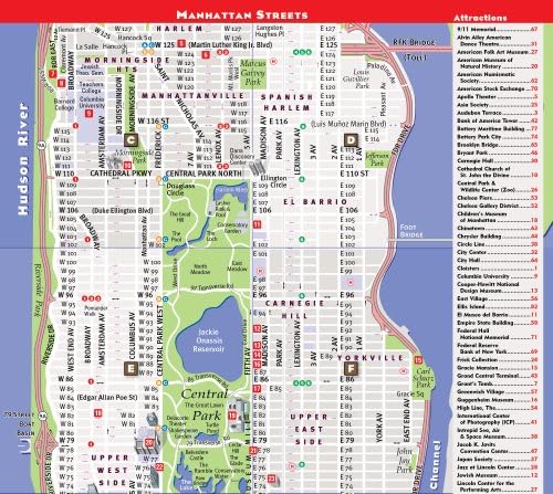 StreetSmart® NYC Map Midtown Edition by VanDam-Laminated pocket city street map of Manhattan w/ all attractions, museums, sights, hotels, Broadway ... – Folded Map, 2026 Edition by Stephan Van Dam
